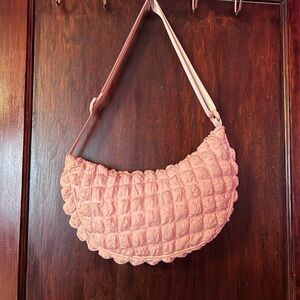 Wild Fable Blush Quilted Shoulder Bag